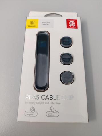 Magnetische kabelclips 3 stuks beschikbaar voor biedingen