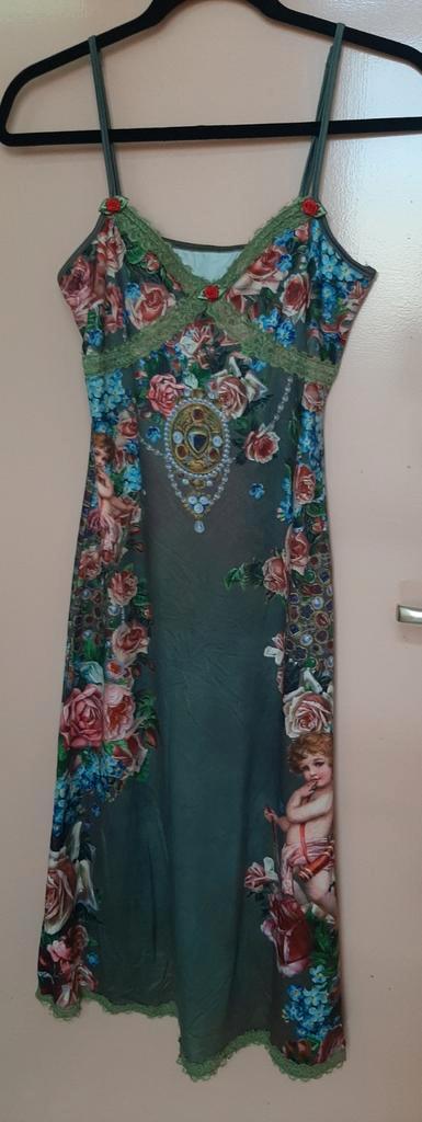Groen Zomerjurkje - Maat S, Kleding | Dames, Jurken, Nieuw, Maat 36 (S), Groen, Onder de knie, Ophalen of Verzenden
