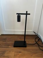 Moderne zwarte tafellamp, Huis en Inrichting, Lampen | Vloerlampen, Ophalen, Zo goed als nieuw, Metaal, 150 tot 200 cm