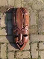 Houten Afrikaans Masker, Antiek en Kunst, Ophalen