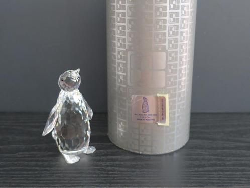 Swarovski pinguin groot #010008 met doos en certificaat, Verzamelen, Swarovski, Zo goed als nieuw, Figuurtje, Ophalen of Verzenden