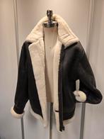 Lammy coat pilotenjas - maat L - lamsleer en lamsvacht, Ophalen of Verzenden, Zo goed als nieuw, Maat 52/54 (L), Bruin