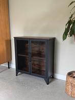 Stevige Opbergkast Metaal/Hout - 75x33x80cm, Ophalen, 50 tot 100 cm, Zo goed als nieuw, Minder dan 100 cm