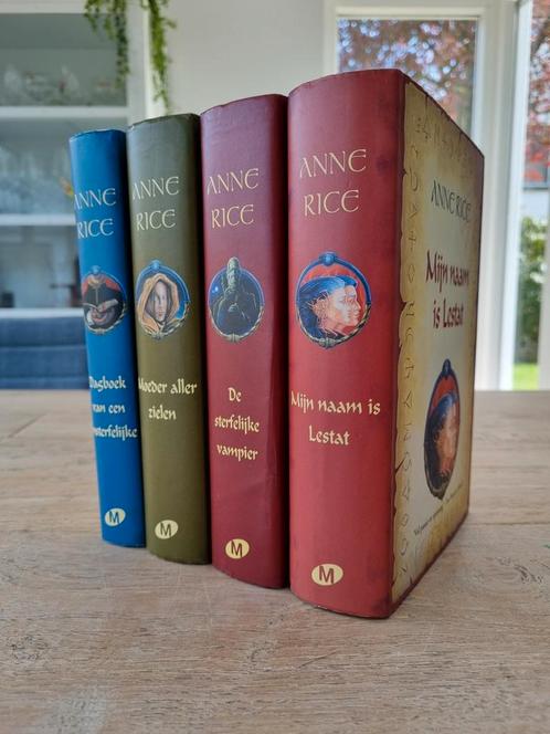 Anne Rice, Vampier kronieken. 4 hardcovers, Boeken, Fantasy, Gelezen, Ophalen of Verzenden