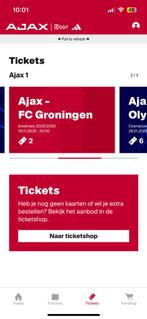 Ajax Groningen losse kaart 413, Tickets en Kaartjes, Eén persoon