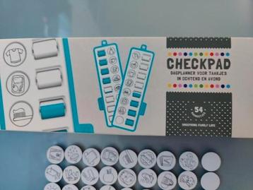 Checkpad, hulp voor ochtend en avondroutine  beschikbaar voor biedingen