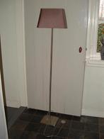 Kenwell trading Staande lamp vloerlamp bruine trapezium kap, Ophalen, Gebruikt, Metaal, 100 tot 150 cm
