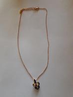Nieuwe halsketting roségold met hanger van uiltje, Met hanger, Nieuw, Ophalen of Verzenden, Goud