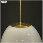 Prachtige Jaren 30 pendellamp Lamp Hanglamp Schoollamp, Huis en Inrichting, Lampen | Hanglampen, Zo goed als nieuw, Glas, Nb, Nb