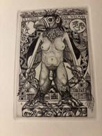 Kopergravure Strik - Androgynie Hermafroniet incl verzk, Antiek en Kunst, Kunst | Etsen en Gravures, Ophalen of Verzenden