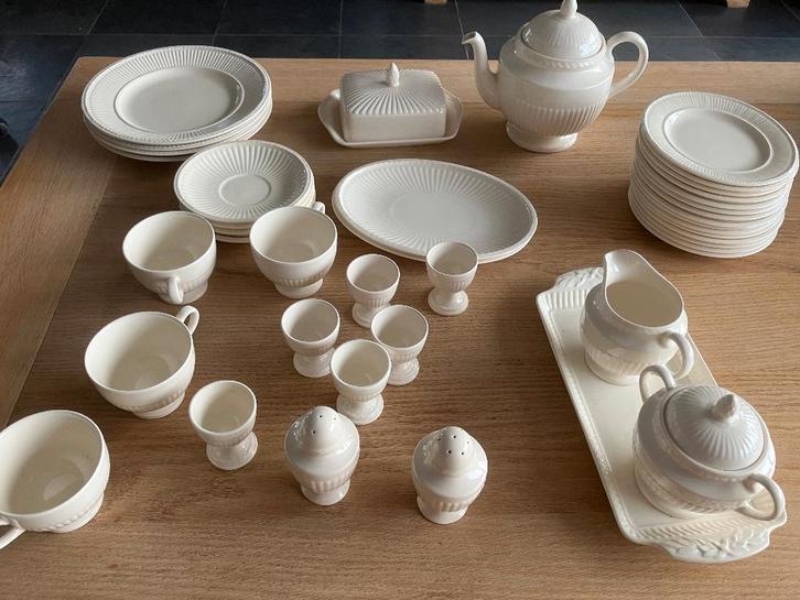 Edme Wedgwood servies, Huis en Inrichting, Keuken | Servies, Gebruikt, Compleet servies, Wedgwood, Porselein, Ophalen