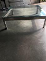 Leuke vintage grote salontafel coffee table, Ophalen, Gebruikt, 50 tot 100 cm, Minder dan 50 cm