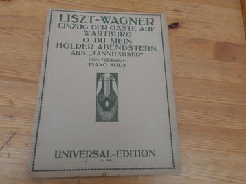 Liszt / wagner  beschikbaar voor biedingen