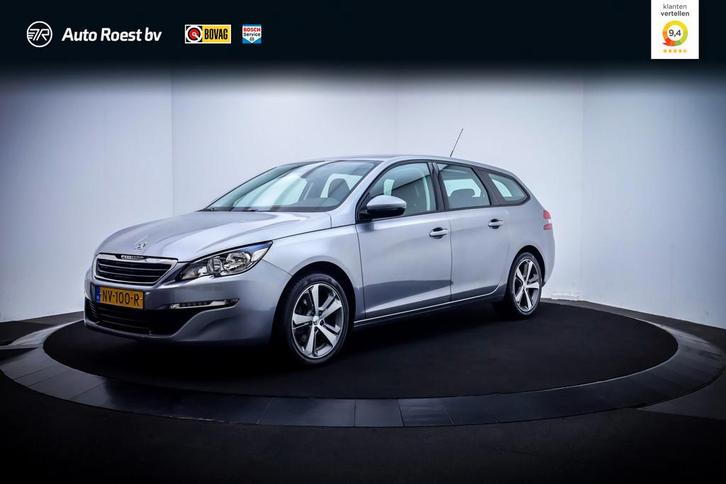 Peugeot 308 SW 1.2T 130pk ALLURE NAVI | AFN TREKHAAK | CLIMA, Auto's, Peugeot, Bedrijf, Te koop, ABS, Airbags, Airconditioning