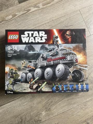75151 LEGO Star Wars Clone Turbo Tank beschikbaar voor biedingen