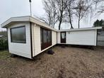 Woonwagen / L-Chalet 44m2 Dubbelglas, Winterhard, Caravans en Kamperen, Stacaravans, Tot en met 6