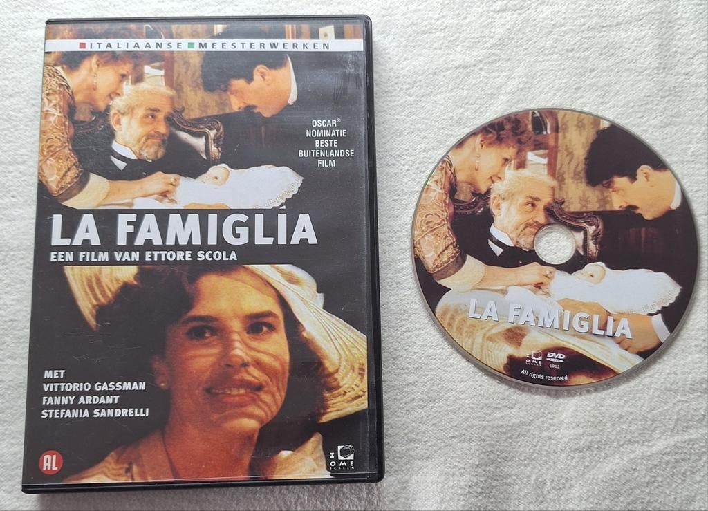La Famiglia ( Scola ) met Gassman, Ardant, Sandrelli, Cd's en Dvd's, Alle leeftijden, Ophalen of Verzenden, Italië