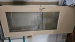 Binnendeur met glas, Doe-het-zelf en Verbouw, Deuren en Horren, Ophalen, Gebruikt, 80 tot 100 cm, Binnendeur