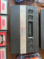 Atari 2600 met quickjoy joystick en 17 spellen, Spelcomputers en Games, Ophalen, Met 2 controllers, Atari 2600, Gebruikt