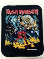 Iron Maiden offic. 1982 vintage Number of the beast patch 14, Nieuw, Kleding, Verzenden