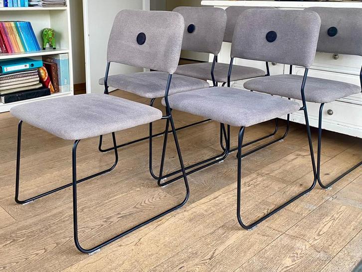 Moet zsm weg! Te koop! Prachtige eetkamerstoelen van Zuiver, Huis en Inrichting, Stoelen, Zo goed als nieuw, Ophalen of Verzenden