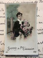 1912 Souvenir de 1ère Communion - communicantje, Verzamelen, Ansichtkaarten | Themakaarten, Ophalen of Verzenden, Voor 1920, Gelopen