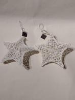 2 Riviera Maison wit gehaakte kerststerren / doorsnee 15 cm, Ophalen, Nieuw