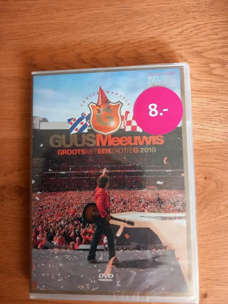 Guus Meeuwis - Groots met een Zachte G 2010 NIEUW, Cd's en Dvd's, Dvd's | Muziek en Concerten, Nieuw in verpakking, Muziek en Concerten