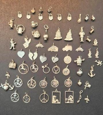 Partij diverse zilveren sieraden(925) – 313 stuks/ 432 gram beschikbaar voor biedingen