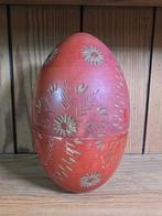 Vintage houten paasei, Xx, Ophalen of Verzenden, Xx, Gebruikt