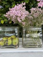 Glazen potten vazen accubakken glas, Ophalen