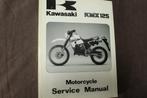 Kawasaki KMX125 1986- 1995 motorcycle service manual KMX 125, Ophalen of Verzenden, Kawasaki