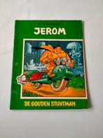 Strip Jerom De gouden stuntman eerste druk, Gelezen, Ophalen of Verzenden, Eén stripboek, Willy vandersteen