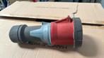 Mennekes powerTOP Xtra 4 polige contra stekker 63A, Gebruikt, Mennekes, Ophalen of Verzenden, Mennekes