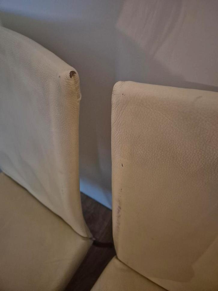 Stoelen Bert Plantagie, Huis en Inrichting, Stoelen, Gebruikt, Vier, Leer, Ophalen