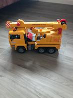 Grote Kraanwagen - Bruder MAN Tele-Crane TC 4500, Kinderen en Baby's, Speelgoed | Speelgoedvoertuigen, Ophalen, Gebruikt