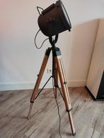 Industriële lamp 3 poot, Huis en Inrichting, Lampen | Vloerlampen, Ophalen, Zo goed als nieuw, Metaal, Minder dan 100 cm