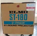 Elmo ST-180 2-Track 8mm Sound Proj. – vintage filmprojector, Ophalen of Verzenden, 1960 tot 1980, Projector