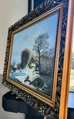Geofd KLASSIEK KOM UIT KUNSTHANDEL GESIGN TOPSTAAT WINTER V, Ophalen
