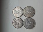 4 zilveren rijksdaalders, Ophalen of Verzenden, Koningin Juliana, 2½ gulden