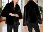 & Other Stories Faux Fur Jas Zwart XS, Zwart, & Other Stories, Ophalen of Verzenden, Maat 34 (XS) of kleiner