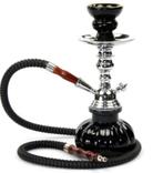 Shisha zwart circa 27 centimeter, Zo goed als nieuw, Ophalen, (Water)pijp