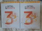 Getal & Ruimte 12e editie 3 vmbo B leerwerkboek deel 1+2, Ophalen of Verzenden, Nieuw
