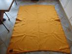 Wollen Deken 1.65 x 2.15 m, Gebruikt, Eenpersoons, Oranje, Ophalen of Verzenden