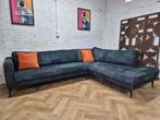 Hoekbank | Loods 5 | Velvet, Huis en Inrichting, Banken | Bankstellen, Ophalen of Verzenden, Zo goed als nieuw, Vierpersoons of meer