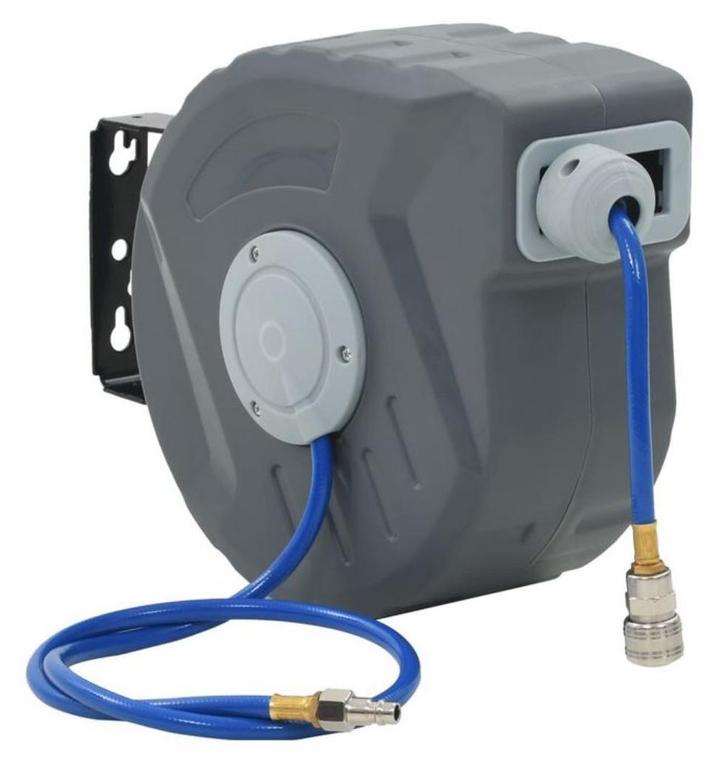Automatische luchthaspel luchtslang 1/4" GRATIS BEZORGD!, Doe-het-zelf en Verbouw, Compressors, Nieuw, 6 tot 10 bar, Minder dan 25 liter