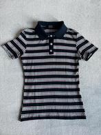 Polo Bershka maat XS, Blauw, Zo goed als nieuw, Korte mouw, Maat 34 (XS) of kleiner