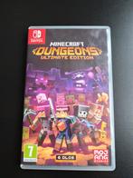 Minecraft Dungeons Ultimate Edition - Nintedo Switch, Overige genres, Eén computer, Ophalen of Verzenden, Zo goed als nieuw