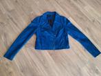 suède jasje Claudia Sträter echt leer maat 40 blauw, Maat 38/40 (M), Blauw, Ophalen of Verzenden, Zo goed als nieuw