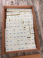 Zinnenmaker oud schoolmateriaal elk blokje 4 woorden, Ophalen of Verzenden